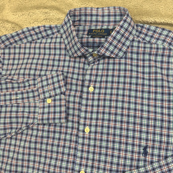 Polo Ralph Lauren Other - Polo Ralph Lauren Men's Performance Plaid Button Down‎ Shirt LT